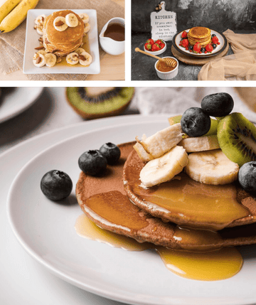 Fluffy Fonio Pancakes