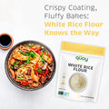 Quay’s rice flour made from finely milled long-grain rice