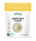 White rice flour front