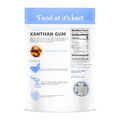 Gluten-free bread dough with xanthan gum