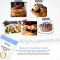 Xanthan gum used in gluten-free cake batter