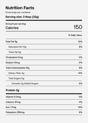 Tigernut Flour Nutrition Facts