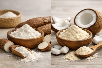 Cassava Flour vs Coconut Flour