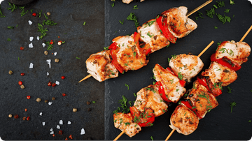 Piri Piri Chicken Skewers