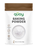 Quay Naturals baking powder package on a white background