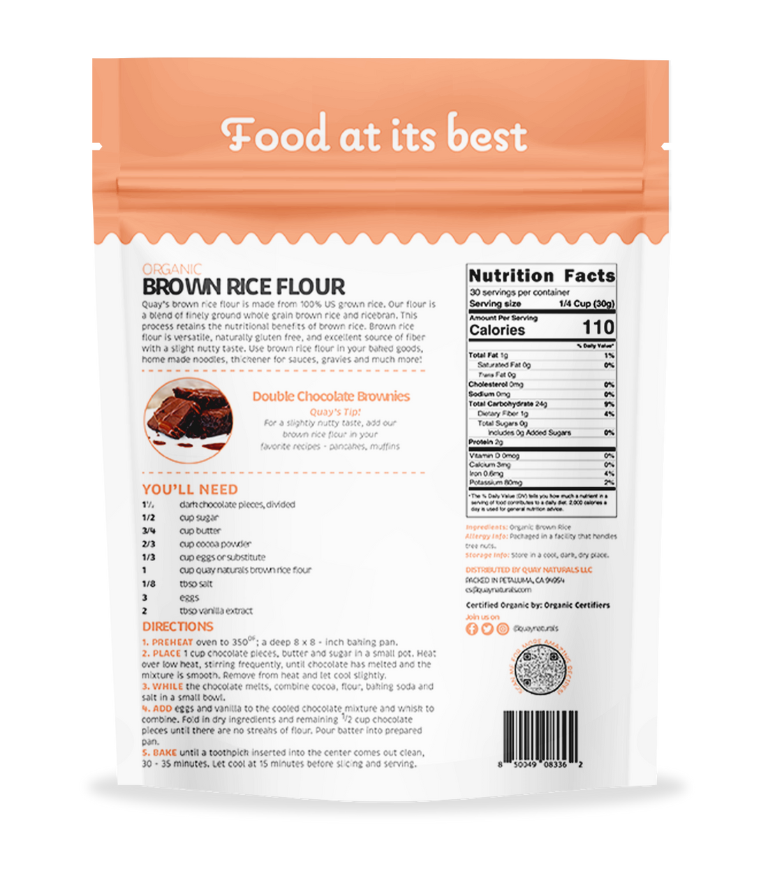 Organic Brown Rice Flour