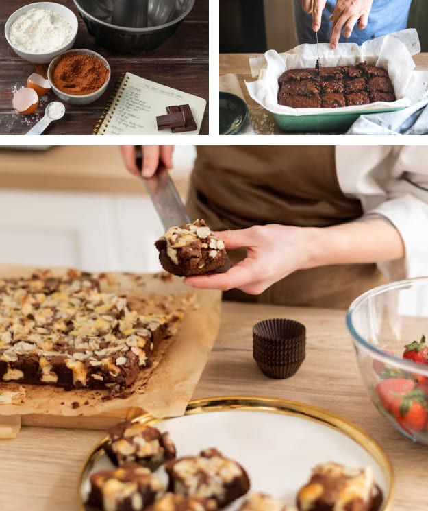 Fudgy Almond Flour Brownies