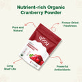 Nutrient Rich Organic Cranberry Powder