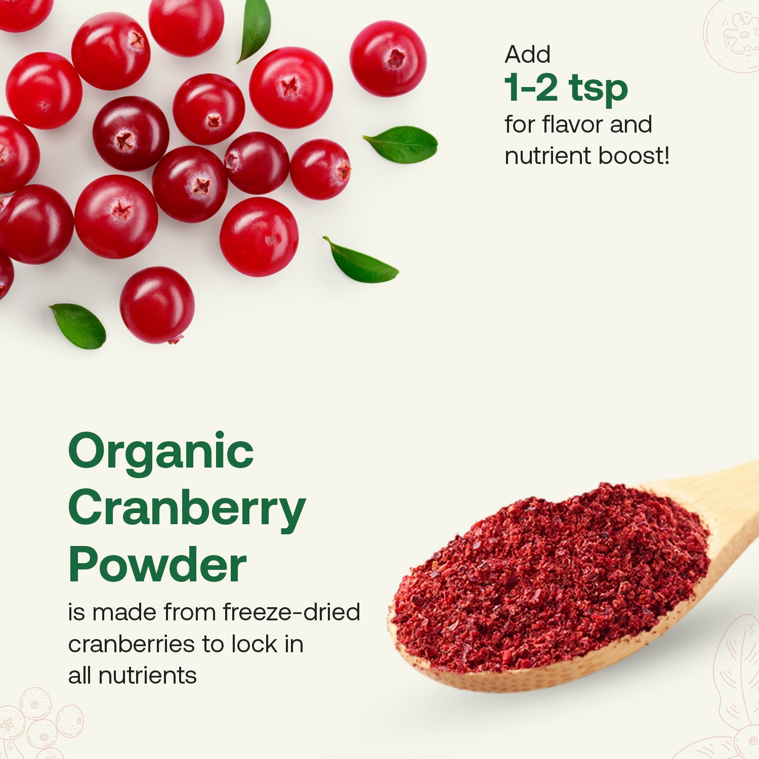 Organic Cranberry Powder