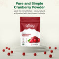 Pure and Simple Cranberry Powder