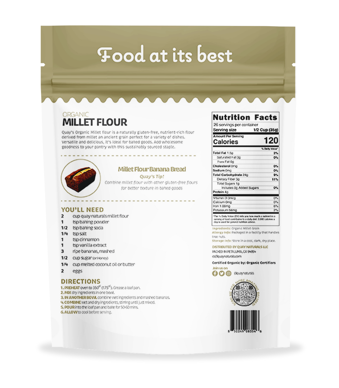 Organic Millet Flour