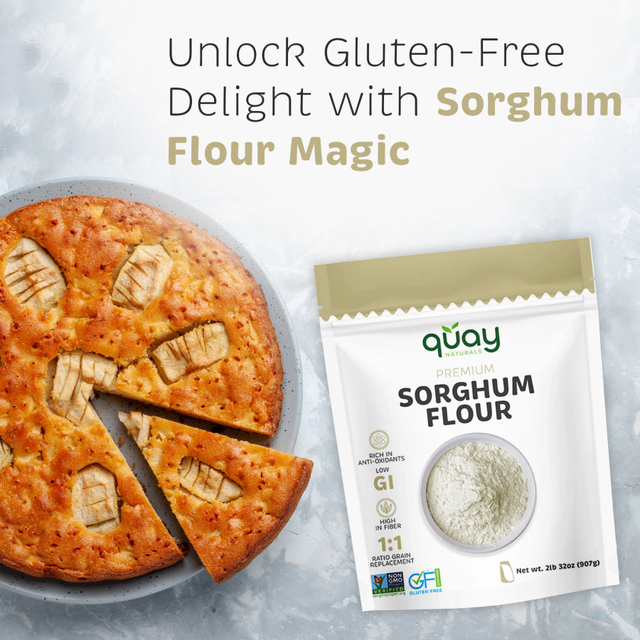 Buy Premium Organic Sorghum Flour Gluten-Free Natural – Quay