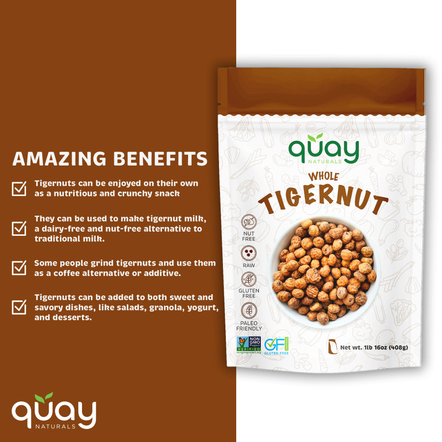 Organic Tigernuts | Quay Naturals