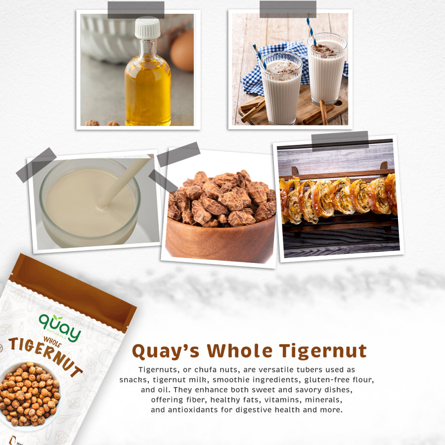 Buy Organic Tigernuts – Healthy Natural Snack | Quay Naturals