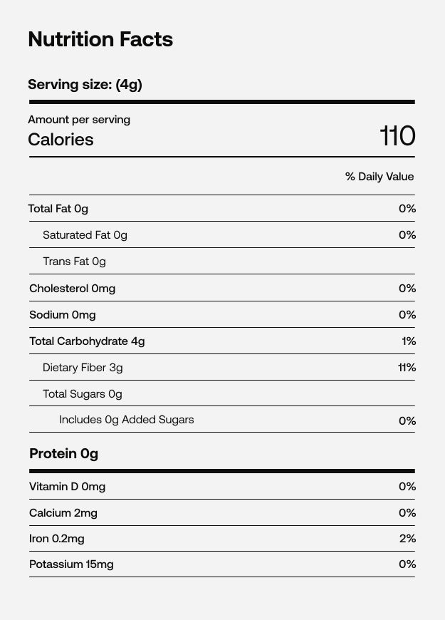 Nutrition Facts
